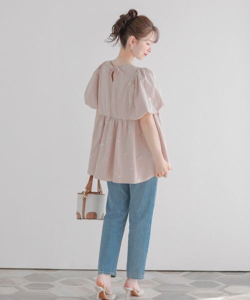 ♡とっても可愛い♡バルーンぺプラムトップス VERSEAU]バルーンペプラムトップス | KOBUNSHA SELECT SHOP