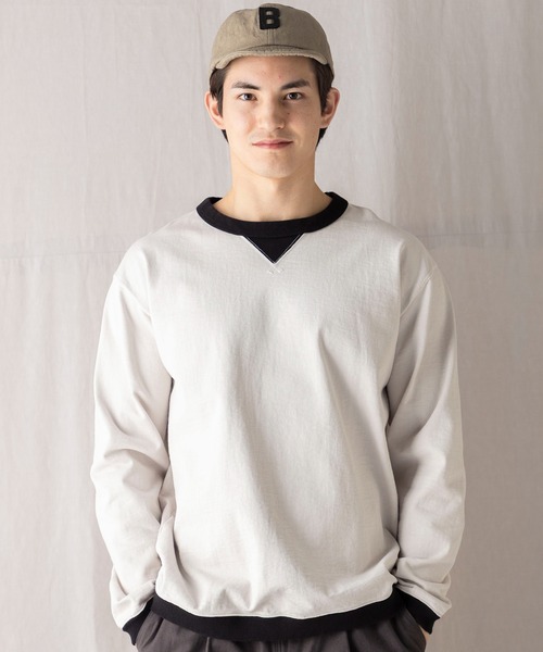 Jackman（ジャックマン） tシャツ Dotsume Rib LS T-shirt メンズ