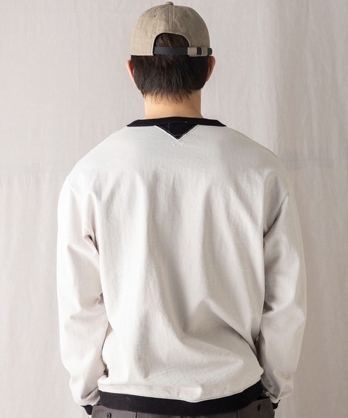 Jackman（ジャックマン） tシャツ Dotsume Rib LS T-shirt メンズ