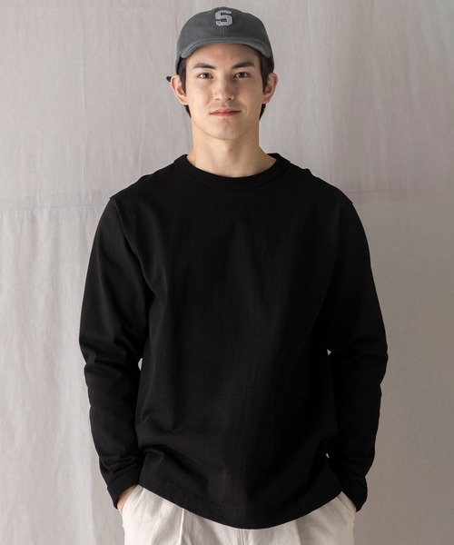 Jackman（ジャックマン） tシャツ Dotsume Rib LS T-shirt メンズ