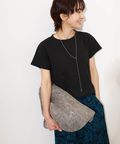 「JOURNAL STANDARD relume」 半袖Tシャツ FREE ブラック レディース JOURNAL STANDARD relume 「JOURNAL relume」 半袖カットソー