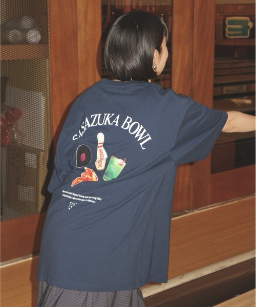 RAGEBLUE（レイジブルー） tシャツ 「Sasazuka Bowl」笹塚ボウルコラボ