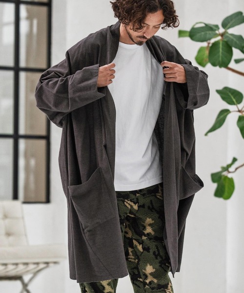 CAMBIO（カンビオ） カーディガン mcg3660-Cotton Rayon Brushed