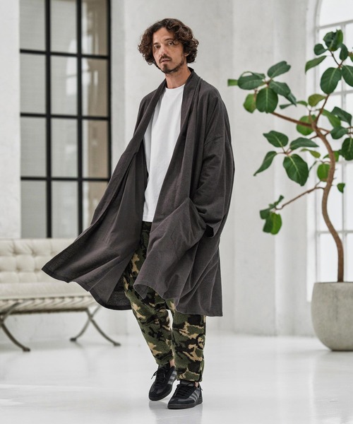 CAMBIO（カンビオ） カーディガン mcg3660-Cotton Rayon Brushed