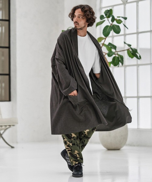 CAMBIO（カンビオ） カーディガン mcg3660-Cotton Rayon Brushed