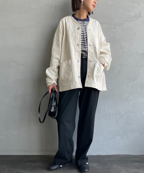 お値引き中⭐︎ダントン⭐︎ジャケット　40 Danton 「DANTON」 ジャケット 40 キナリ レディース : ZOZOTOWN