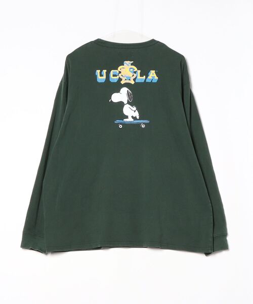 tシャツ 「UCLA」 別注ロングスリーブプリントTEE ロンT レディース メンズ UCLA tシャツ 「UCLA」 別注ロングスリーブプリントTEE ロンT