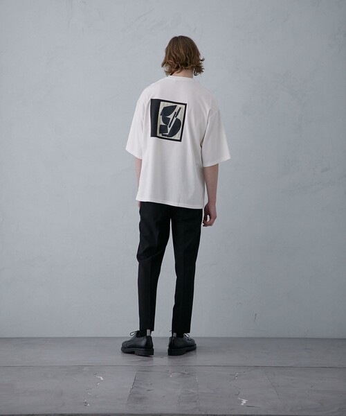 「PUBLIC TOKYO」 半袖Tシャツ 1 ホワイト メンズ