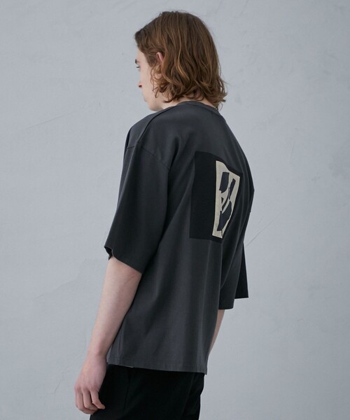 「PUBLIC TOKYO」 半袖Tシャツ 1 ホワイト メンズ