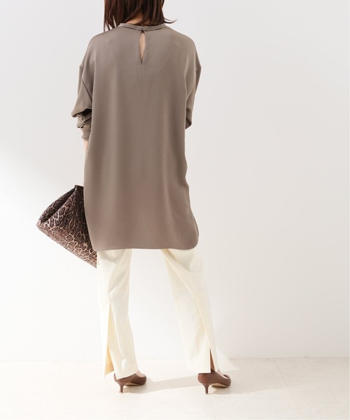 うさとの服　ベージュ チュニック 長袖 うさとの服 ベージュ チュニック 長袖
