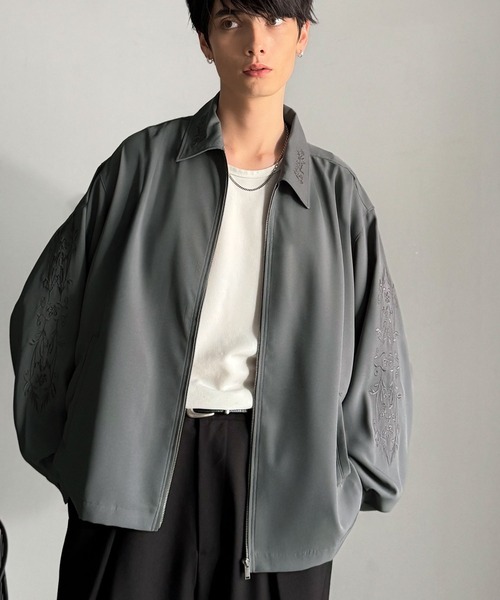 Classical Origin ブルゾン アウター 「魅せる服。」刺繍デザイン