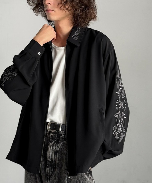 Classical Origin ブルゾン アウター 「魅せる服。」刺繍デザイン