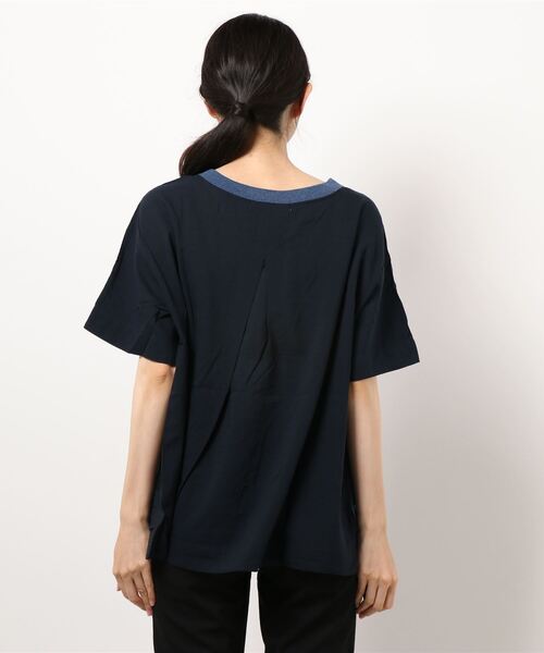 「SUPER HAKKA」 半袖カットソー FREE ライトグレー レディース_画像4