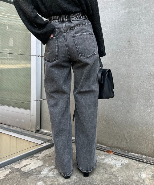 continuer de NICE CLAUP ジーンズ デニム デニムパンツ 「履くだけで