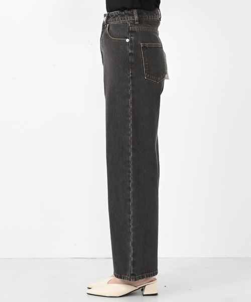 ジーンズ デニム デニムパンツ KUROKI DENIM セミワイド