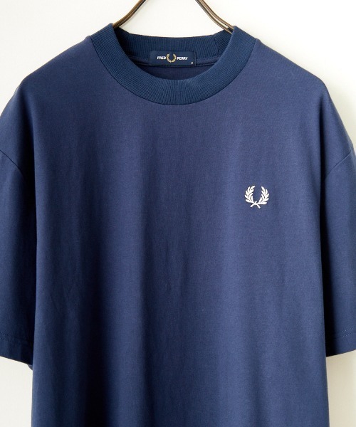 FRED PERRY（フレッドペリー） 半袖Tシャツ S ネイビー レディース