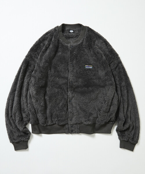 カーディガン 限定展開 リラックスフィット シャギーフリース クルーネック カーディガン メンズ | FREAK'S STORE | 12