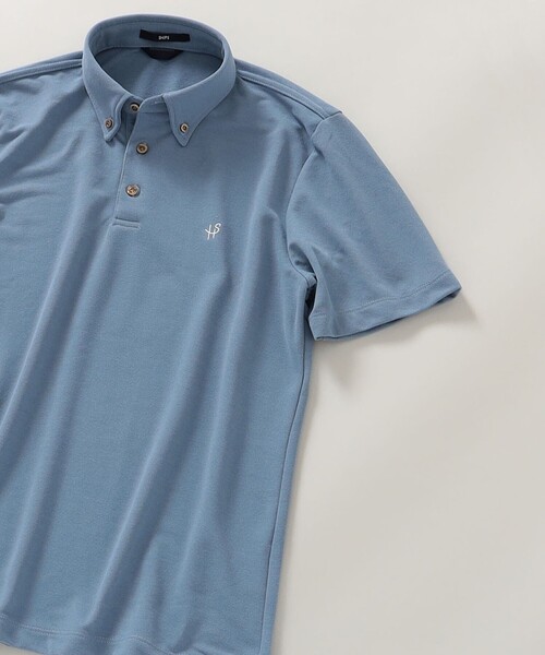「SHIPS」 半袖ポロシャツ SMALL ネイビー メンズ_画像8