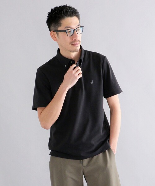 「SHIPS」 半袖ポロシャツ SMALL ネイビー メンズ_画像9