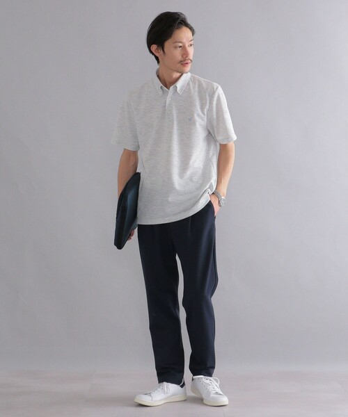 「SHIPS」 半袖ポロシャツ SMALL ネイビー メンズ_画像10