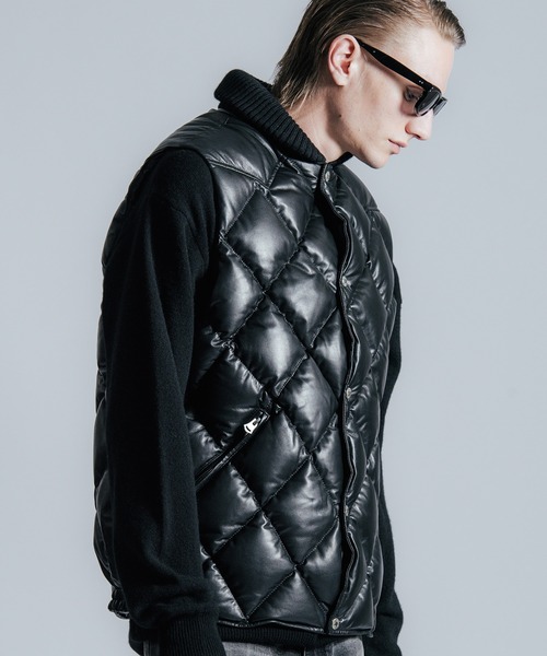 CRIMIE レザーベスト CRIMIE LEATHER VEST BLACK(クライミー・レザーベスト・ブラック