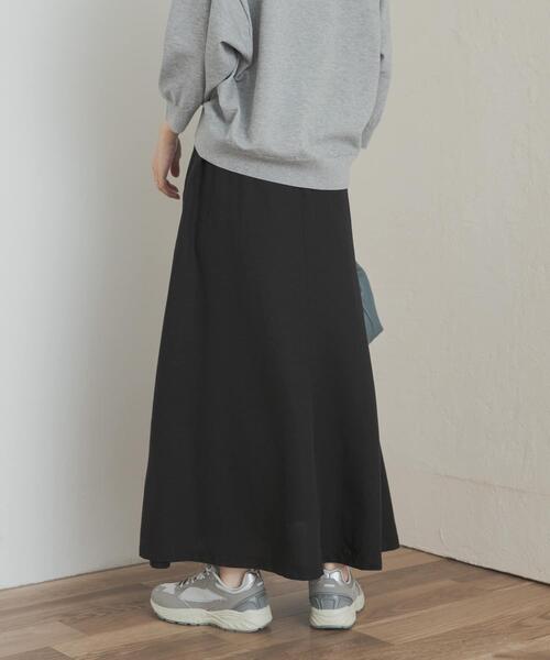 長袖モックネック　保温　フレア　スカート　セットアップ　秋冬　サイズM 新品 URBAN RESEARCH DOORS（アーバンリサーチドアーズ） スカート