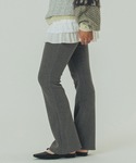 パンツ CUT FLARE PANTS レディースの詳細画像1