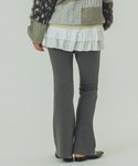 パンツ CUT FLARE PANTS レディースの詳細画像2