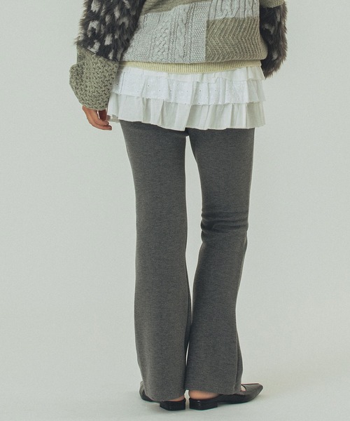 Rosebud様確認用 ROSE BUD（ローズバッド） パンツ CUT FLARE PANTS レディース