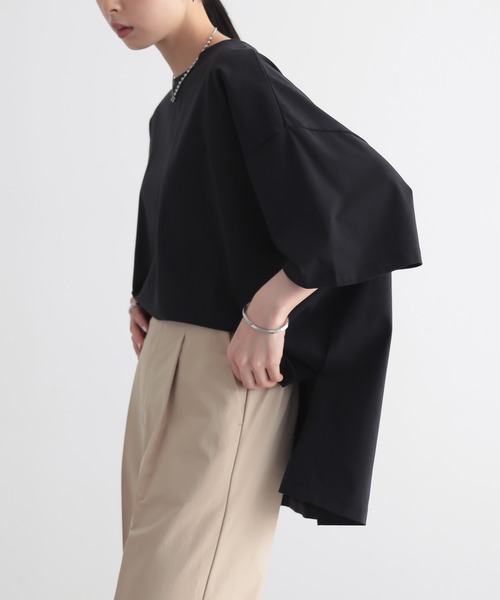 「for/c」 半袖カットソー M オフホワイト レディース_画像3