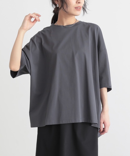 「for/c」 半袖カットソー M オフホワイト レディース_画像9