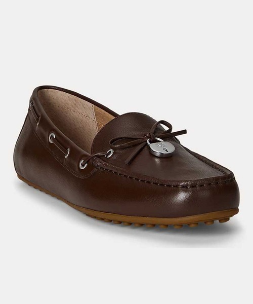 スリッポン ローレン ラルフ ローレン WYLIE FLATS ウィリー フラット  フラットシューズ レディースの画像
