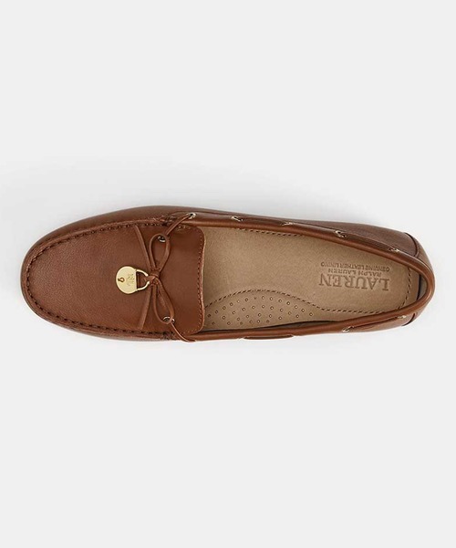 スリッポン ローレン ラルフ ローレン WYLIE FLATS ウィリー フラット  フラットシューズ レディースの画像