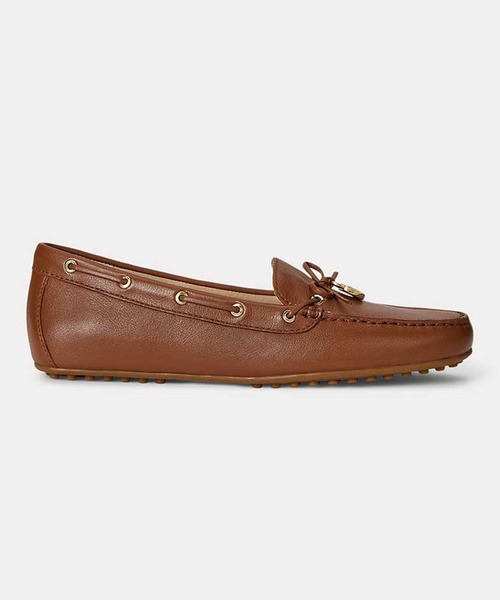 スリッポン ローレン ラルフ ローレン WYLIE FLATS ウィリー フラット  フラットシューズ レディースの画像