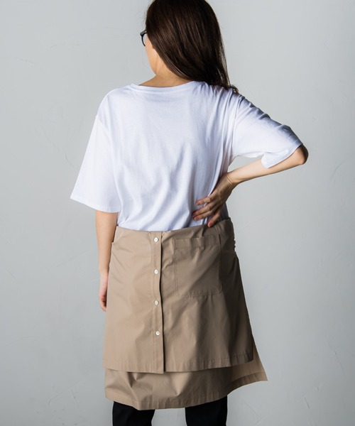 「socolla」 半袖Tシャツ M ブラウン レディース_画像5