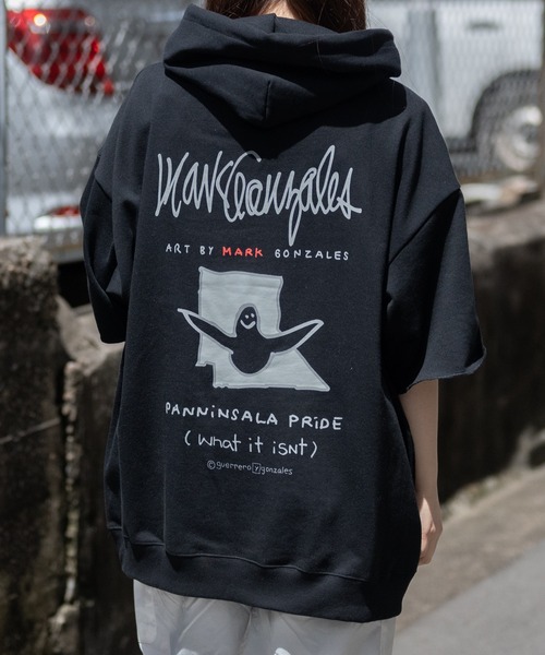 「Mark Gonzales」 半袖Tシャツ MEDIUM イエロー メンズ_画像6