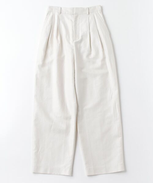 「quaranciel」 スラックス 36 ナチュラル レディース_画像2