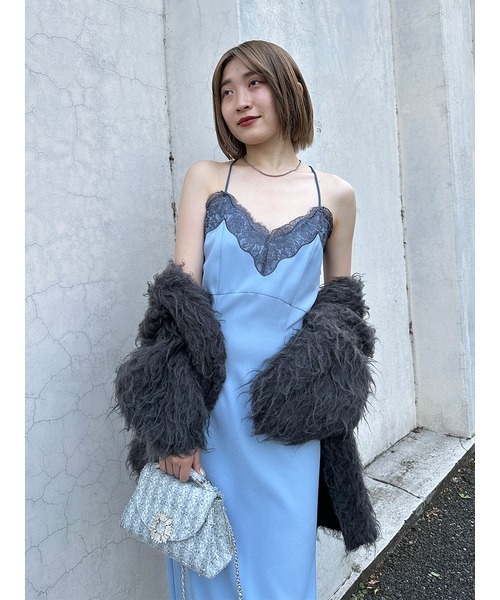 SNIDEL（スナイデル） キャミソールワンピース 0 ベージュ レディース