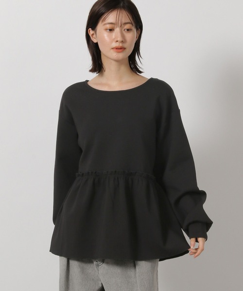 LAKOLE（ラコレ） tシャツ 2WAYフリルティアードプルオーバー / 605434