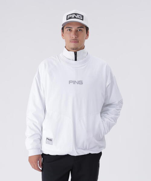 ピン　ping 全方向ストレッチ/ダブルフェイス ツインレイヤードアウターメンズ PING（ピン） ブルゾン アウター 「PING APPAREL」全方向ストレッチ