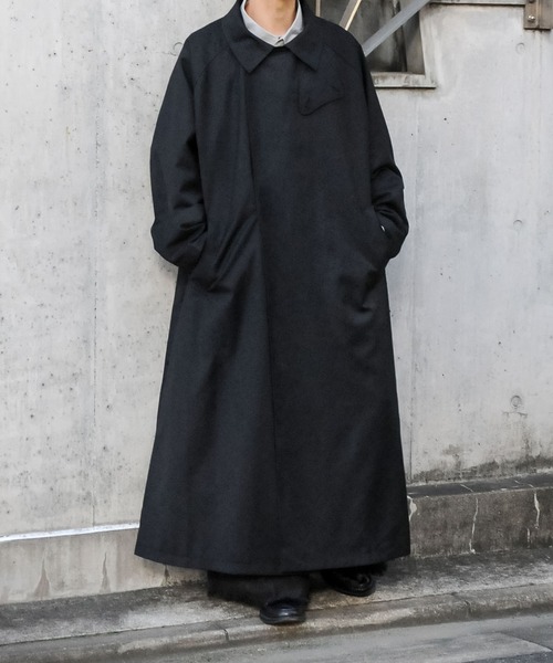 Nilway（ニルウェイ） トレンチコート LARGE ネイビー メンズ