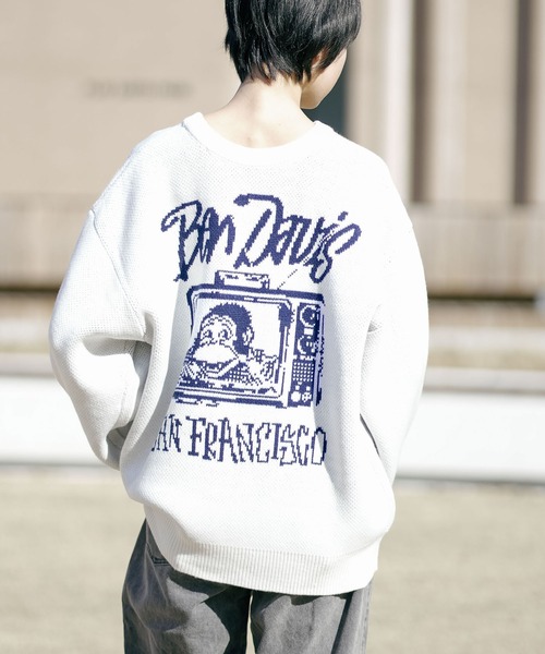 UNIT（NIXON） セーター ニット 「BEN DAVIS/ベンデイビス」ジャガード