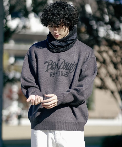 UNIT（NIXON） セーター ニット 「BEN DAVIS/ベンデイビス」ジャガード