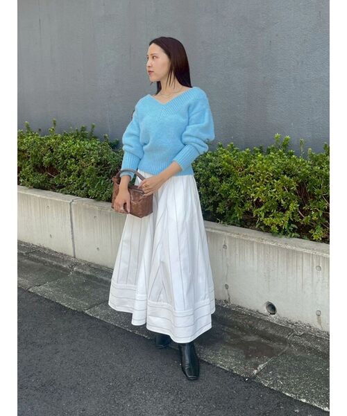 LAGUNAMOON（ラグナムーン） ニット セーター 「WEB限定」Vネック