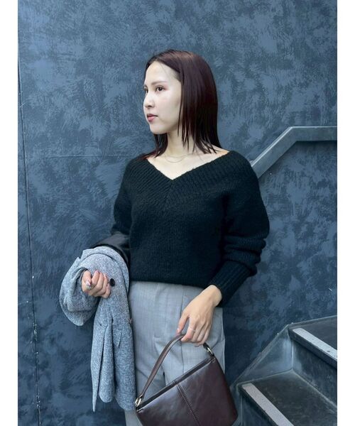 LAGUNAMOON（ラグナムーン） ニット セーター 「WEB限定」Vネック