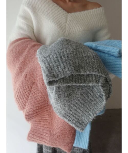 LAGUNAMOON（ラグナムーン） ニット セーター 「WEB限定」Vネック