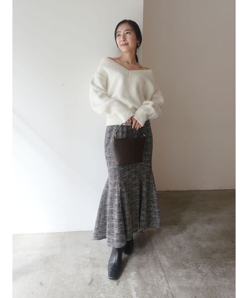 LAGUNAMOON（ラグナムーン） ニット セーター 「WEB限定」Vネック