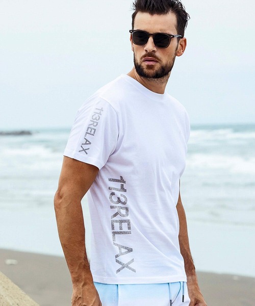 「1PIU1UGUALE3 RELAX 」 半袖Tシャツ L ホワイト メンズ_画像8