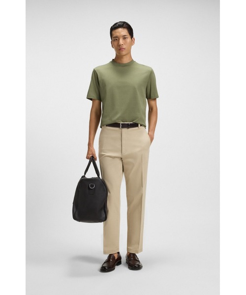 BOSS（HUGO BOSS） tシャツ シルケットコットン Tシャツ マイクロ