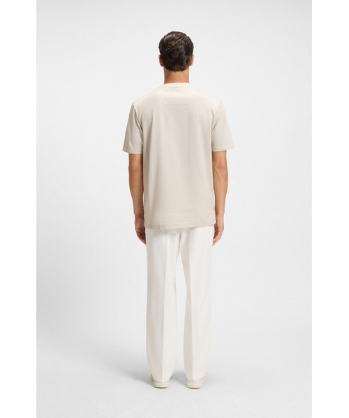 BOSS（HUGO BOSS） tシャツ シルケットコットン Tシャツ マイクロ